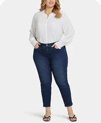 Nydj Plus Size Sheri Slim Ankle Jeans