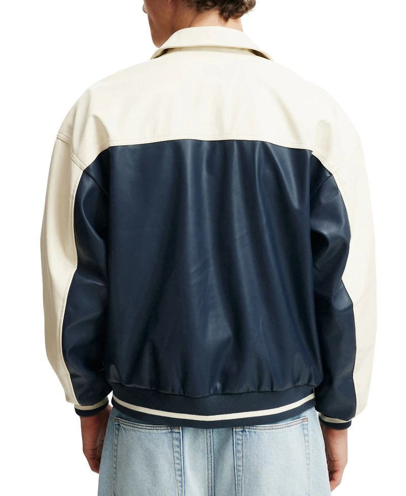 Cotton On Men's Long Sleeve Western Jacket