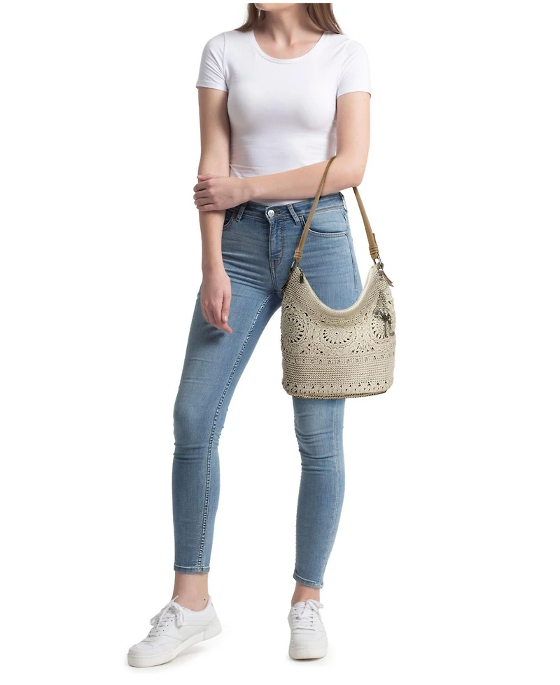 The Sak Sequoia Crochet Large Hobo Bag
