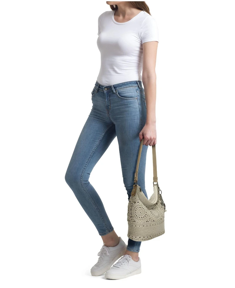 The Sak Sequoia Crochet Large Hobo Bag