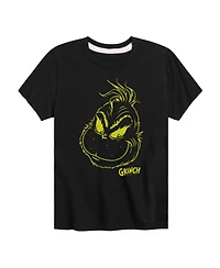 The Grinch Big Boys Face Graphic Tee