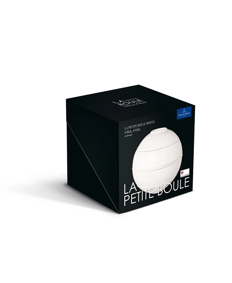 Villeroy & Boch La Petite Boule White 5-Piece Appetizer Set