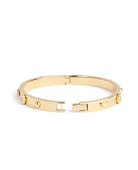 Coach Faux Stone Signature Mixed Motif Bangle Bracelet