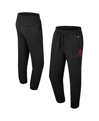 Colosseum Men's Black Alabama Crimson Tide Revolution Jogger Pants