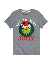The Grinch Big Boys This Is Me Being Jolly Graphic Tee