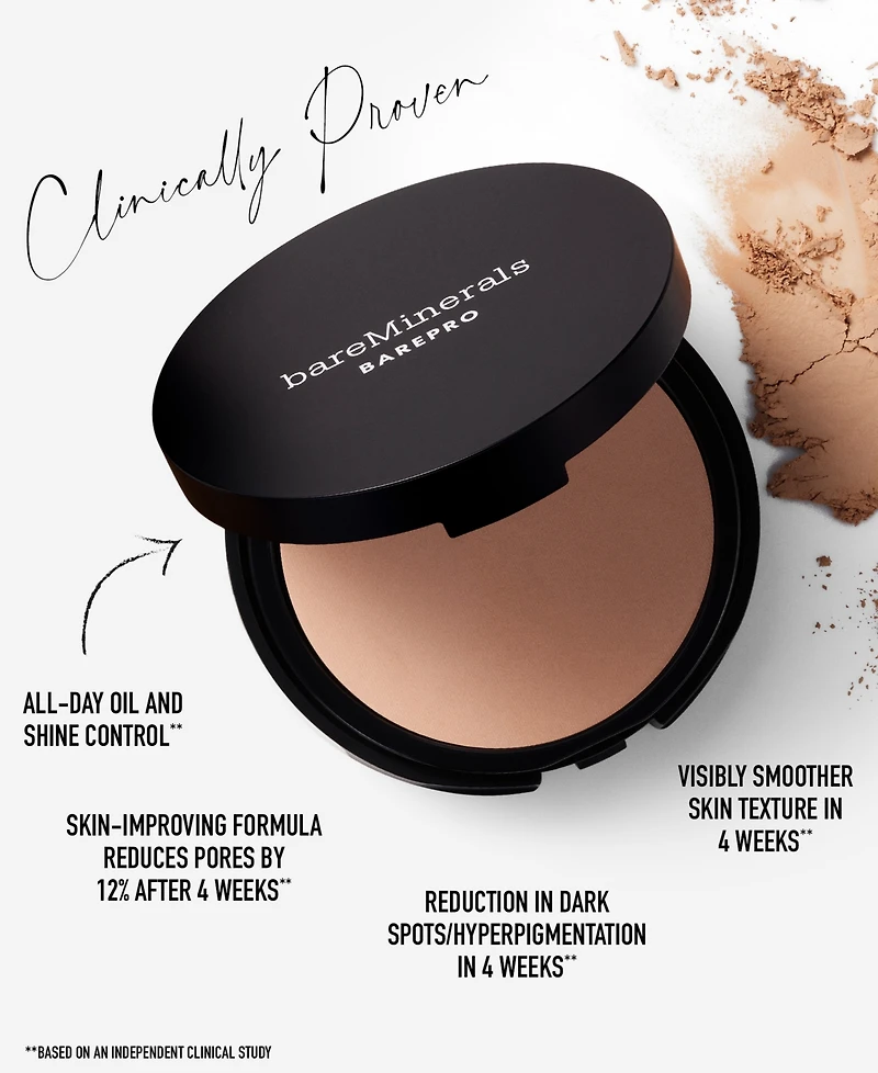 Barepro 24HR Skin Perfecting Talc-Free Matte Powder Foundation