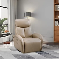 Power Recliner Chair with Lumbar Support Max Swivel Degree 270° Heavy Duty Motion Mechanism with Usb and Type-c Ports