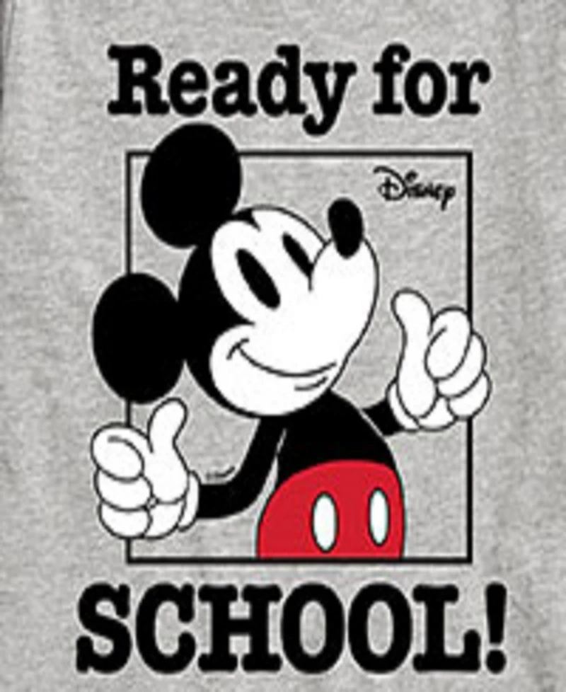 Disney Big Boys Ready For School Graphic Tee