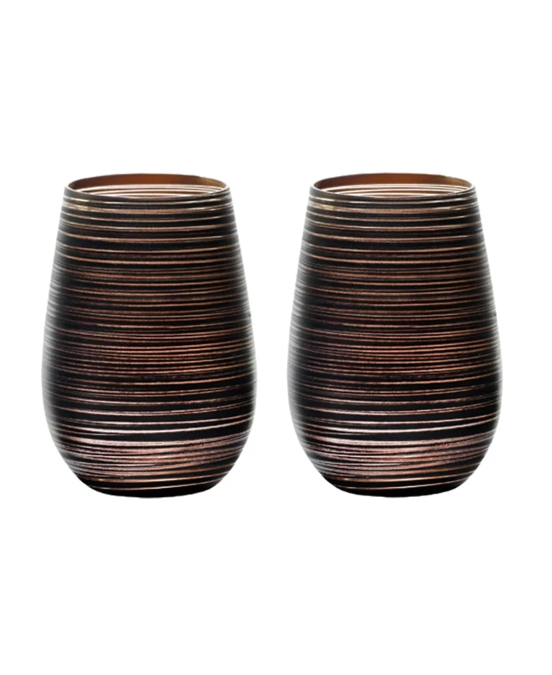 Stolzle Lausitz Olympia Twister Tumblers