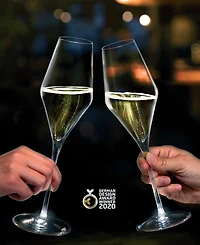 Stolzle Lausitz Highlight Led Champagne Flutes, Set of 2