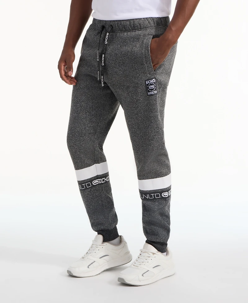 Ecko Unltd Men's Fine Streak Knit Jogger