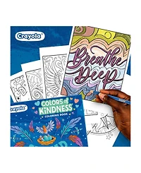 Crayola Colors of Kindness Adult Coloring Book, Pack of 4