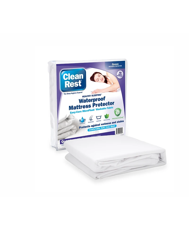 CleanBrands Fitted Waterproof Mattress Protector