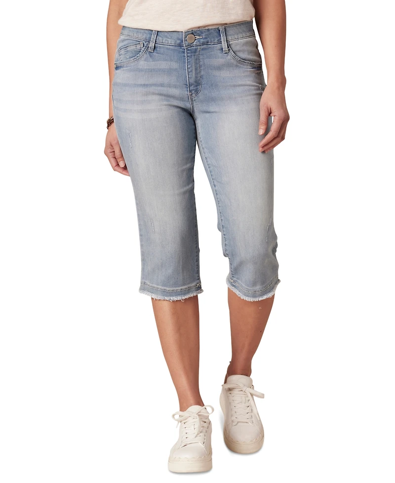 Democracy Petite "Ab"solution Mid-Rise Skimmer Jeans