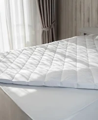 Cleanbrands Platinum Zippered Encasing Quilted Mattress Pad