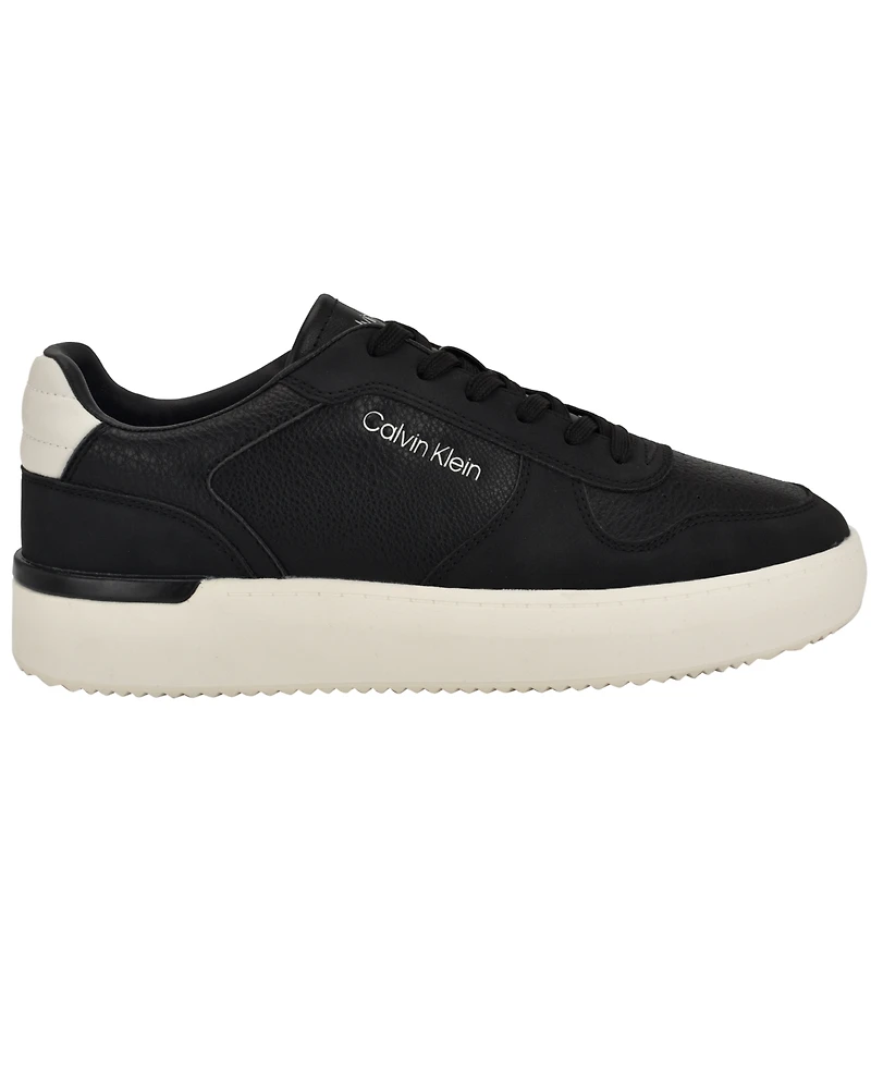 Calvin Klein Men's Brayton Casual Lace Up Sneakers