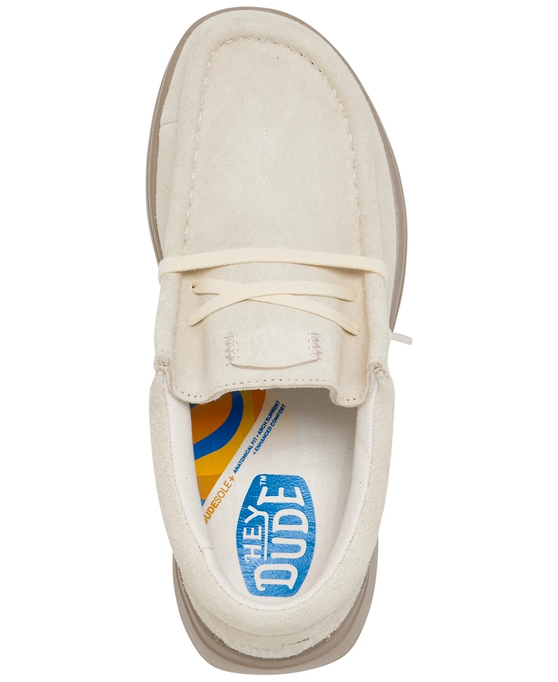 Hey Dude Women's Wendy Comfort Suede Casual Sneakers from Finish Line