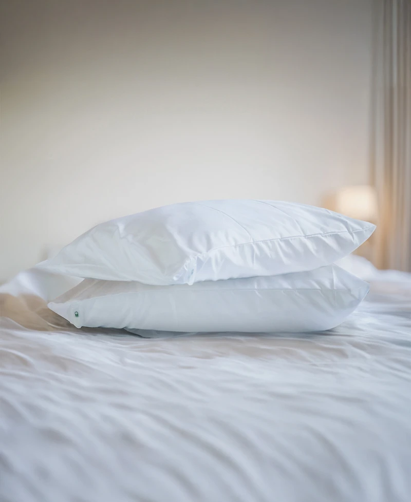 CleanBrands Pro Zippered 2-Pack Pillow Protector
