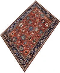 Adorn Hand Woven Rugs Serapi M1999 6'3"x9'2" Area Rug