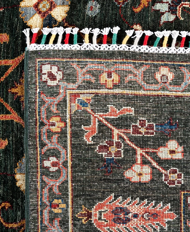 Adorn Hand Woven Rugs Tribal M1999 8'2"x9'8" Area Rug