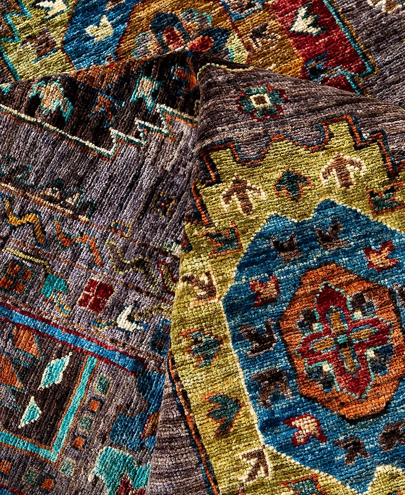 Adorn Hand Woven Rugs Tribal M1999 9'1"x12'6" Area Rug