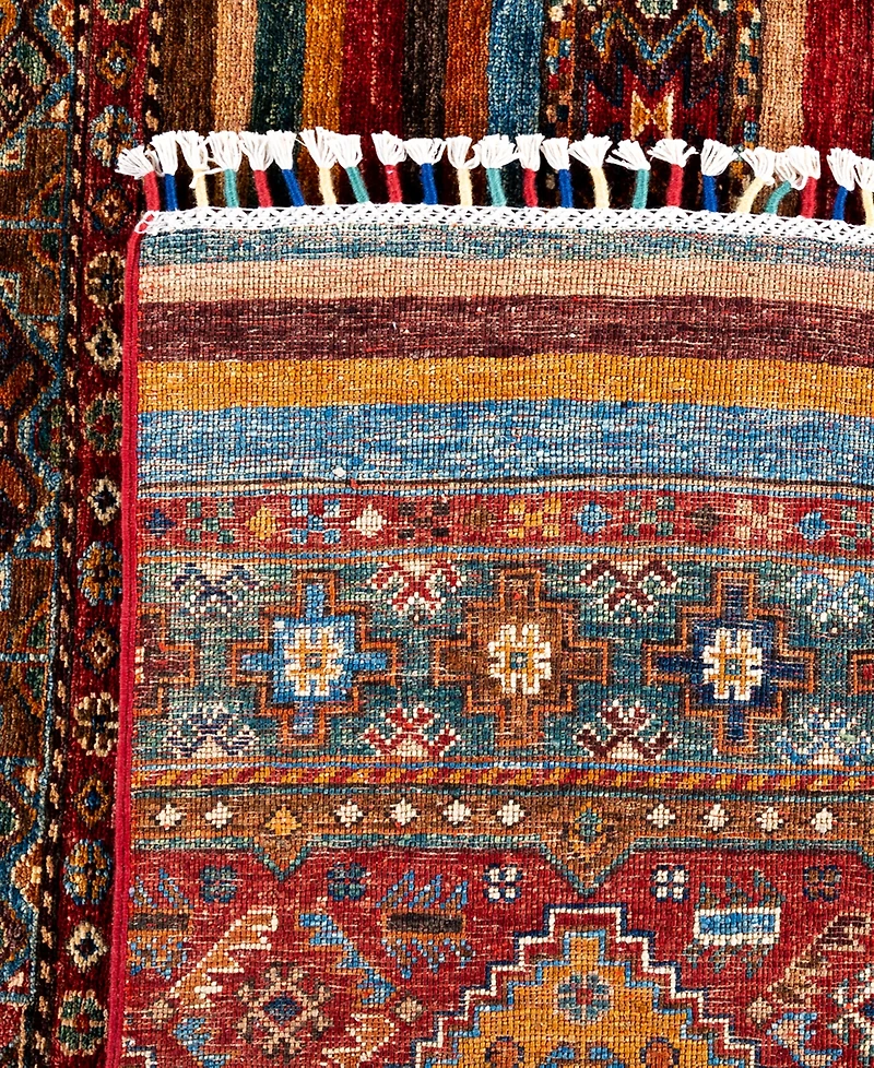 Adorn Hand Woven Rugs Tribal M1999 8'3"x9'7" Area Rug