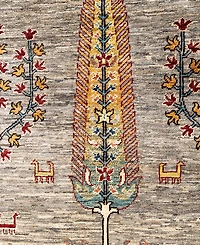 Adorn Hand Woven Rugs Tribal M1999 8'4"x10'4" Area Rug