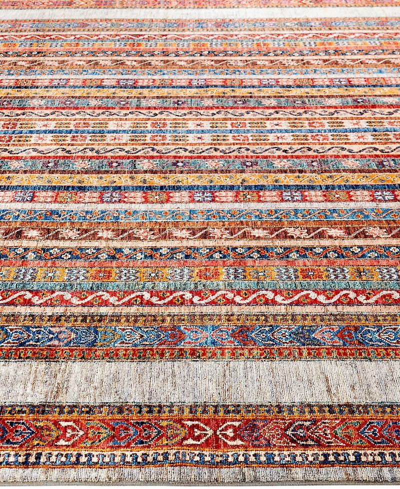 Adorn Hand Woven Rugs Tribal M1999 8'3"x9'6" Area Rug