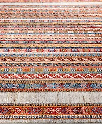 Adorn Hand Woven Rugs Tribal M1999 8'3"x9'6" Area Rug