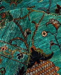 Adorn Hand Woven Rugs Tribal M1999 8'1"x10'3" Area Rug
