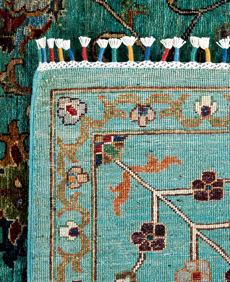 Adorn Hand Woven Rugs Tribal M1999 8'1"x10'3" Area Rug
