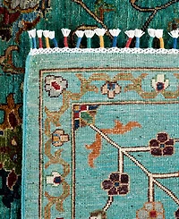 Adorn Hand Woven Rugs Tribal M1999 8'1"x10'3" Area Rug
