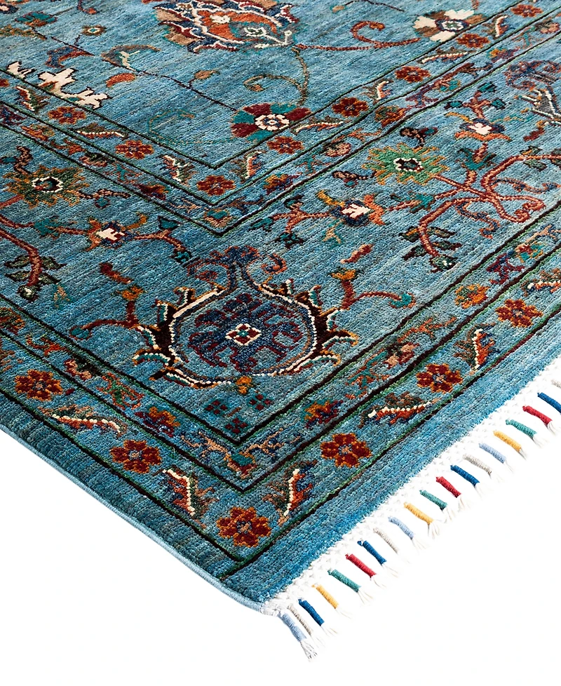 Adorn Hand Woven Rugs Tribal M1999 9'x11'10" Area Rug
