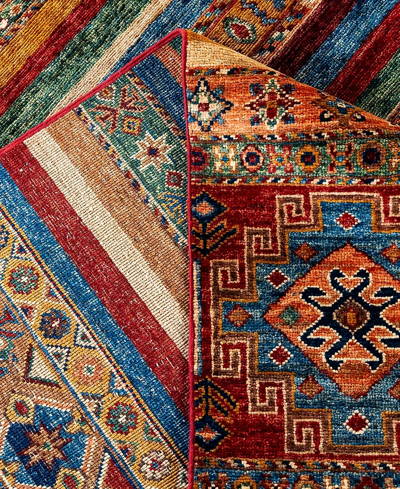 Adorn Hand Woven Rugs Tribal M1999 9'1"x12'1" Area Rug