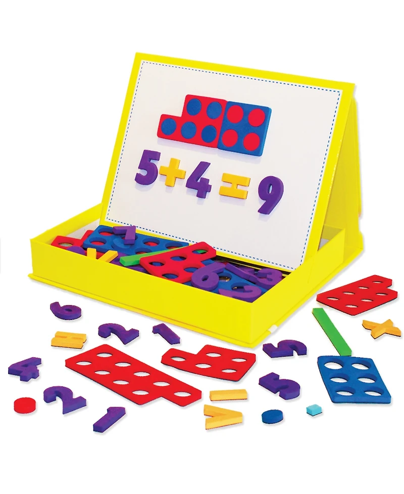 Junior Learning Rainbow Numbers Magnetic Numbers, 155 Pieces