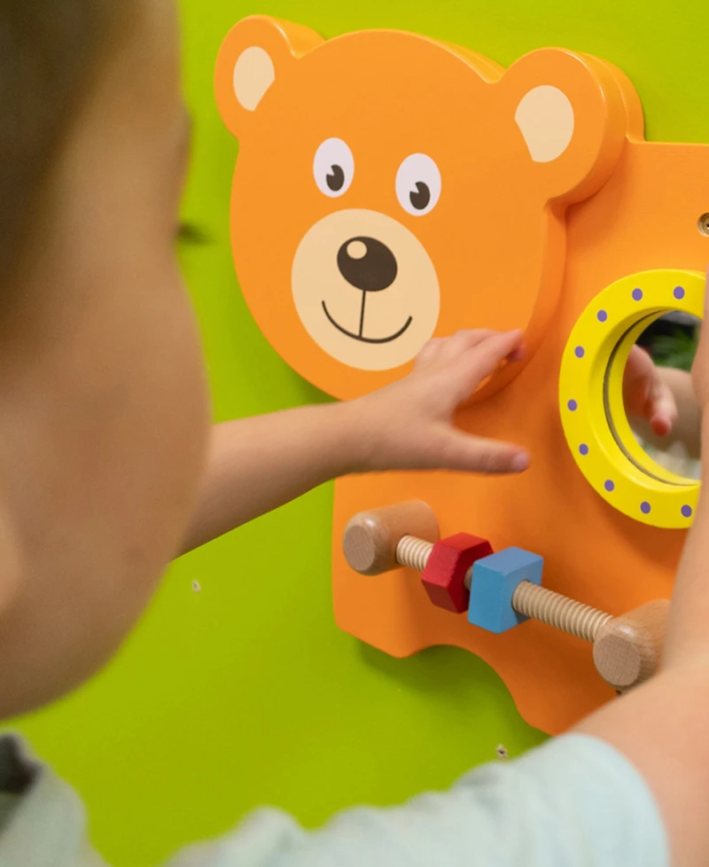 Learning Advantage Bear Activity Wall Panel Activity Center