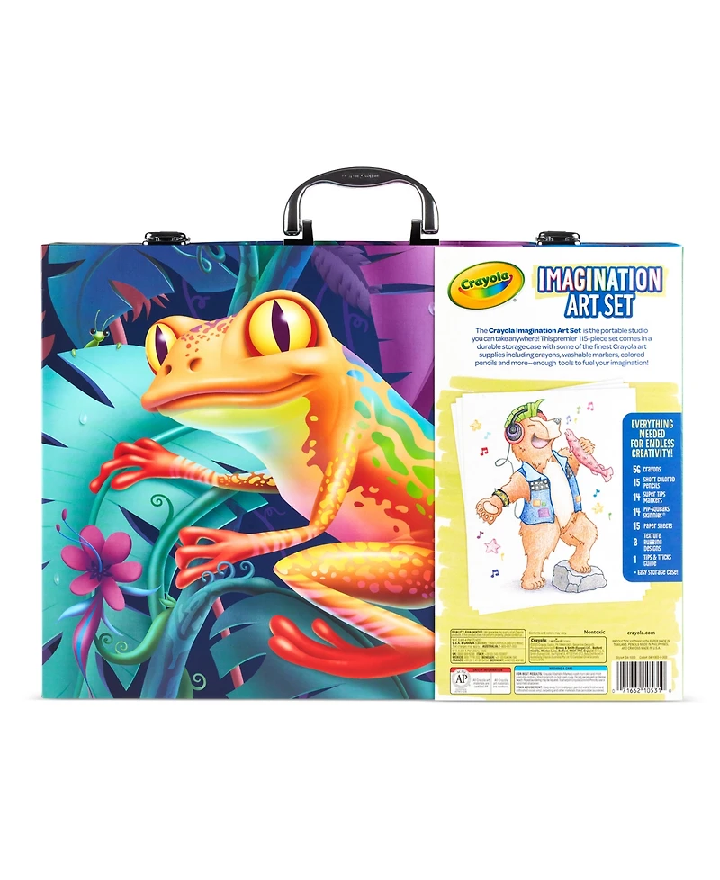 Crayola Imagination Coloring Set, 115 Pieces