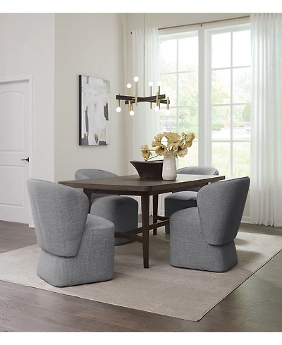 5 Pc. Set (Griffith Rectangular Dining Table & 4 Dimova Chairs), Created for Macy's