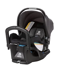 Diono Quantum 4 3-in-1 Travel System with LiteClik30 R SafePlus Infant Car Seat and Base, Gray Slate