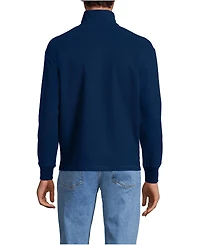 Lands' End Men's Textured Fleece Half Zip