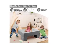 gaomon Kids Play Couch, 6Pcs Modular Kids Play Sofa for Playroom Bedroom, Kids Modular Couch Toddler Foam Sofa