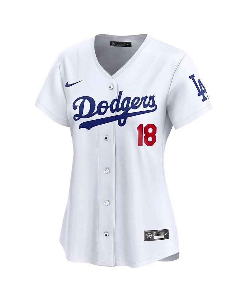 Nike Women's Yoshinobu Yamamoto White Los Angeles Dodgers Home Limited Player Jersey