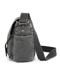 Tsd Brand Coastal Canvas Messenger Bag