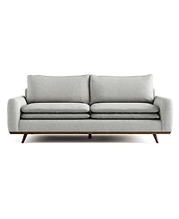 Furniture of America 83" Kasi Round Arm Sofa