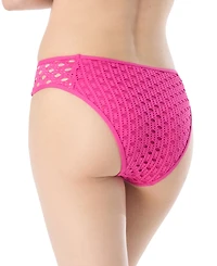 Carmen Marc Valvo Women's Crochet Bikini Bottoms