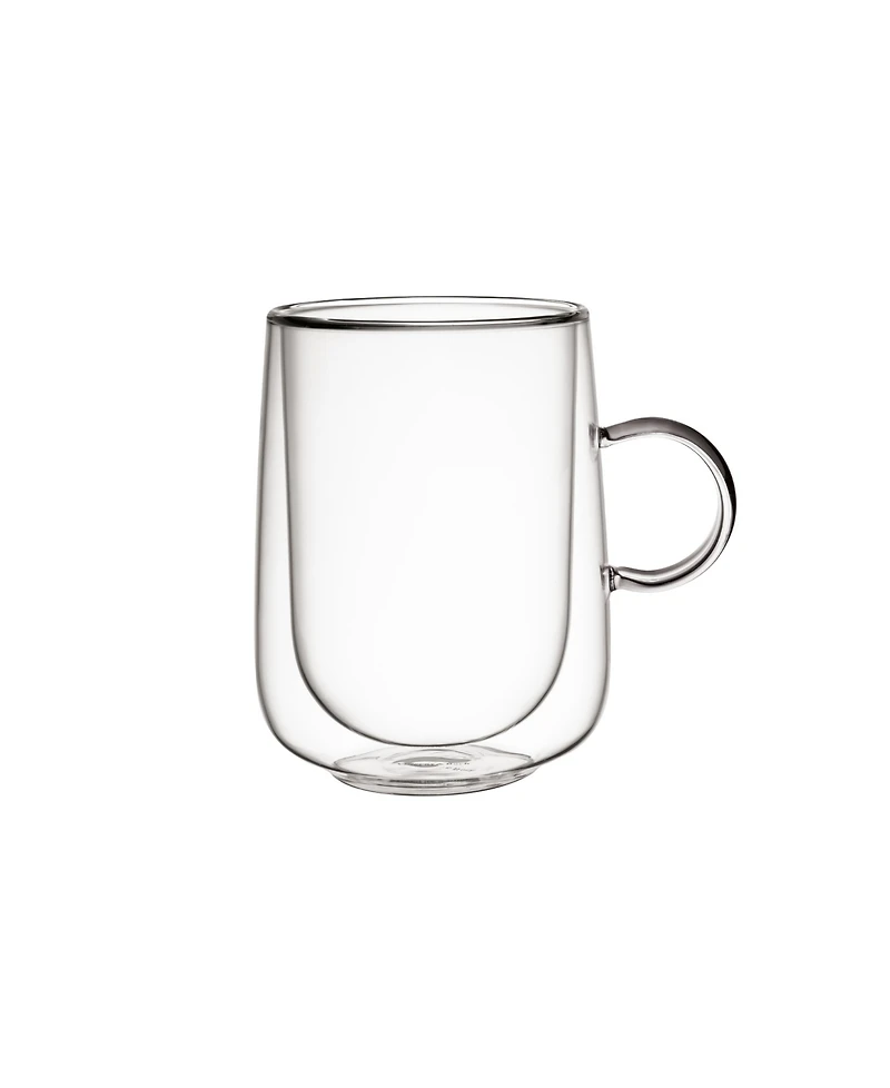Villeroy & Boch Artesano Hot Cold Beverages Large Insulated Latte Glass, Set of 2