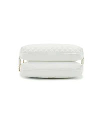 Like Dreams Lila Quilted Double Zip Crossbody Bag