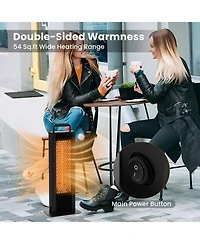 Sugift IP65 Waterproof Aluminum Heater with Double-Sided Heating and Overheat Protection