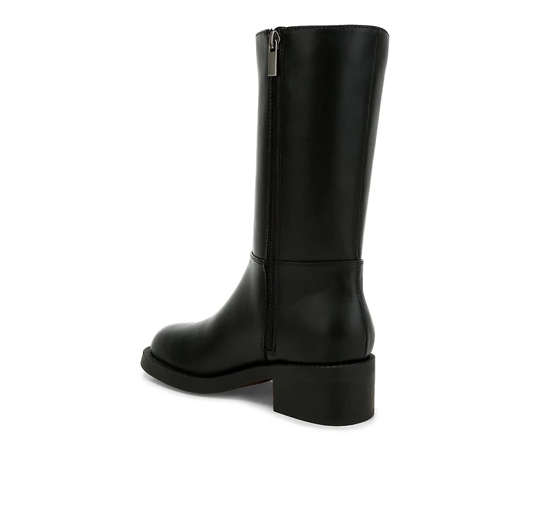 Soora Block Heel Calf Boots Women