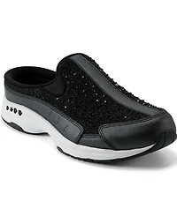 Easy Spirit Women's Traveltime Sparkle Slip-On Mule Walking Sneakers